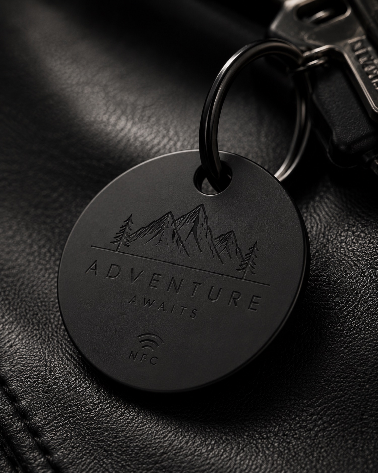 Black keytag engraving inspiration