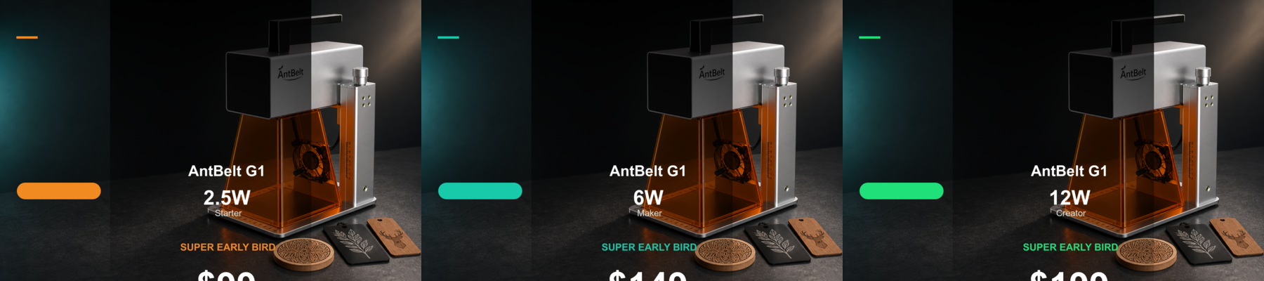 2.5W, 6W, and 12W: Choosing Your AntBelt G1 Path